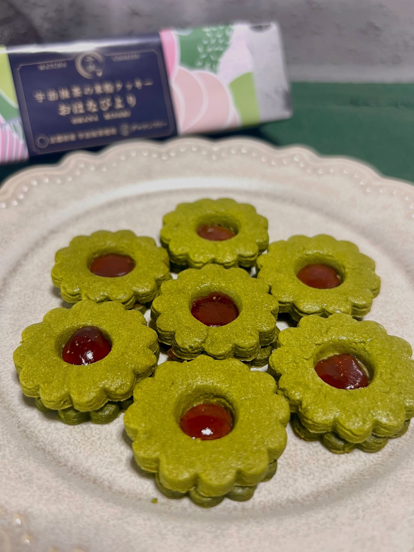 抹茶ホワイトチョコしっとりクッキー「おぼろづき」 | 千休公式