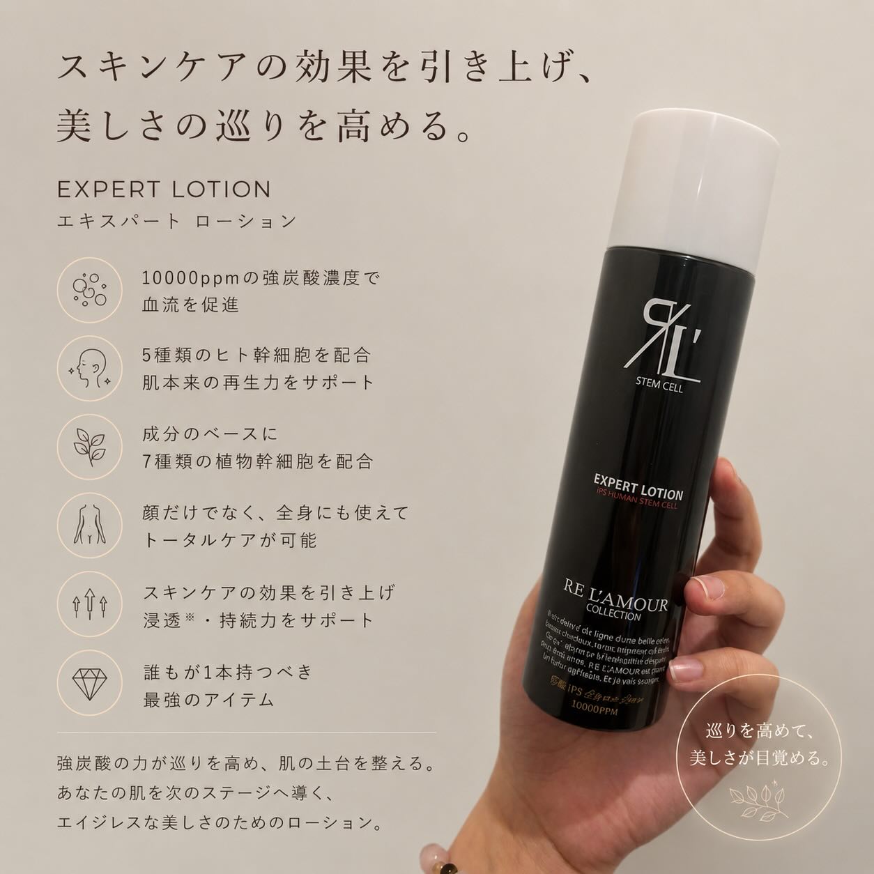 RE L'ABEAUTE（リアボーテ） 公式サイト 幹細胞サイエンスの最高峰の