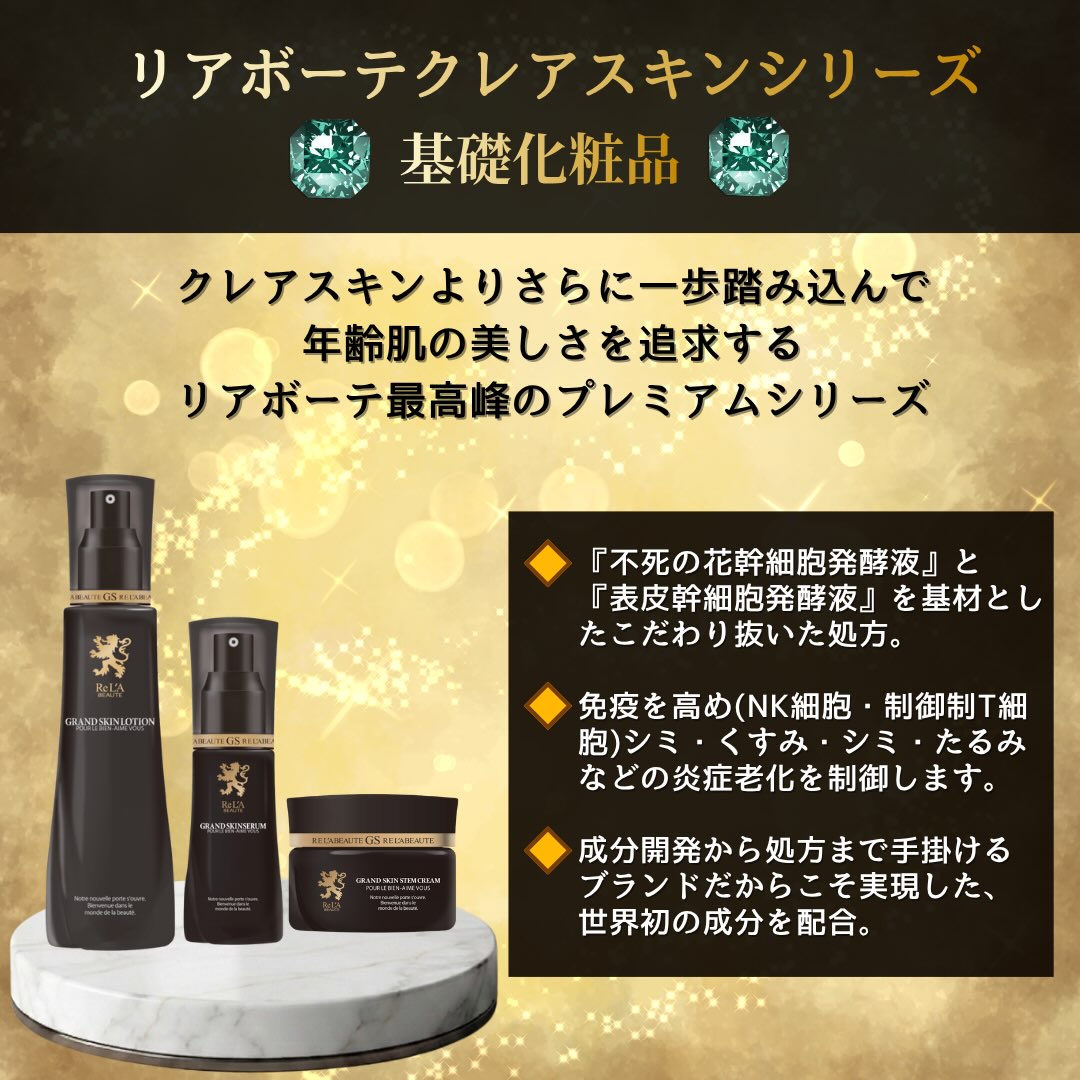 RE L'ABEAUTE（リアボーテ） 公式サイト 幹細胞サイエンスの最高峰の